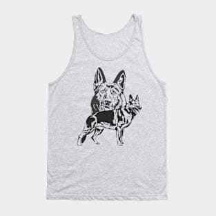 German Shepherd Dog - GSD Tank Top